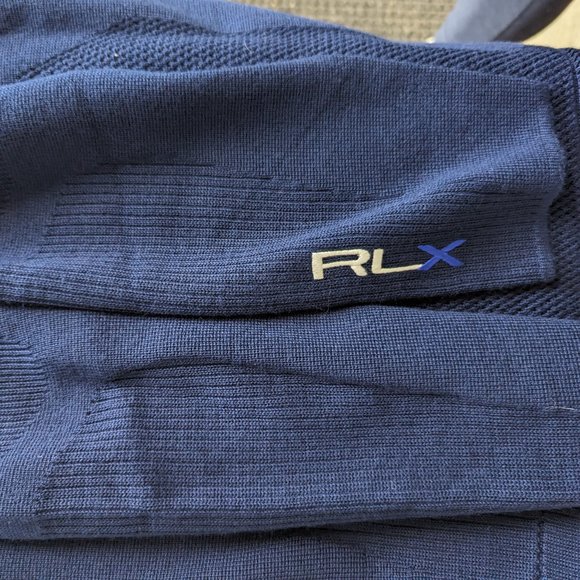 Ralph Lauren RLX Men's Merino CoolMax Blend 1/2 Zip Sweater - Picture 5 of 6